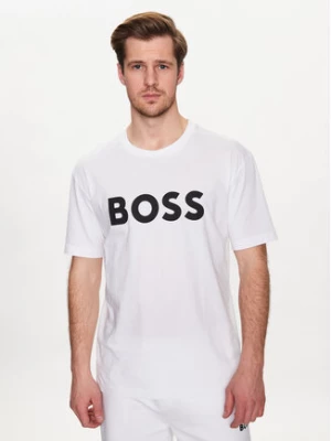 Boss T-Shirt 50483774 Biały Relaxed Fit