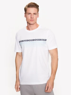 Boss T-Shirt 50488785 Biały Regular Fit