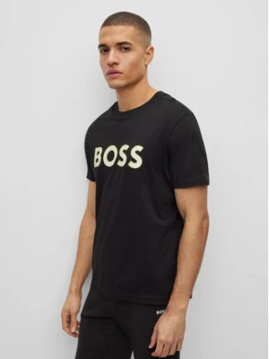 Boss T-Shirt 50488793 Czarny Regular Fit