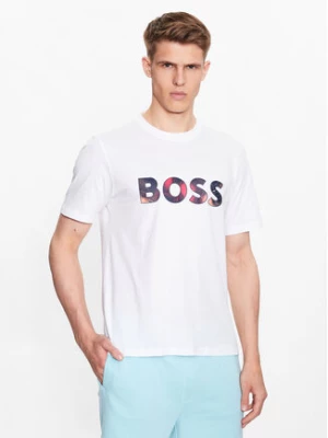 Boss T-Shirt 50491718 Biały Relaxed Fit