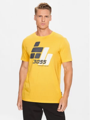 Boss T-Shirt 50495700 Żółty Regular Fit