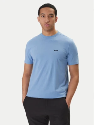 BOSS T-Shirt 50506373 Błękitny Regular Fit