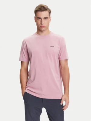 BOSS T-Shirt 50506373 Różowy Regular Fit