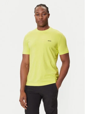 BOSS T-Shirt 50506373 Zielony Regular Fit