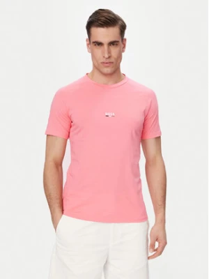 BOSS T-Shirt 50517970 Różowy jasny Slim Fit