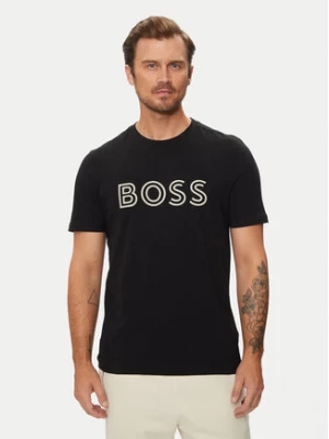 Boss T-Shirt 50519358 Czarny Regular Fit