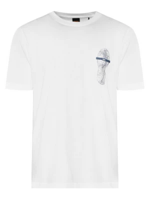 BOSS T-Shirt 50571291 Biały Regular Fit