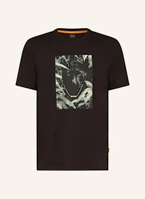 Boss T-Shirt Animali schwarz