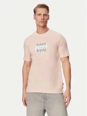 BOSS T-Shirt Bass 50561850 Różowy Regular Fit