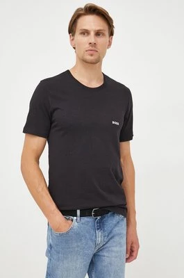 BOSS t-shirt bawełniany (3-pack) gładki 50475284