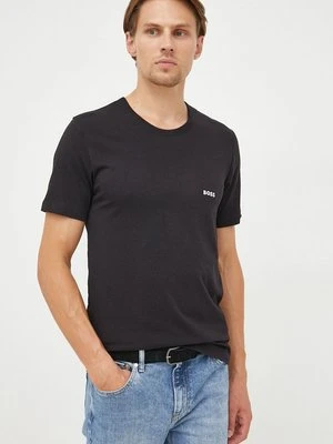 BOSS t-shirt bawełniany (3-pack) gładki 50475284