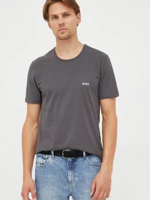 BOSS t-shirt bawełniany (3-pack) gładki 50475284