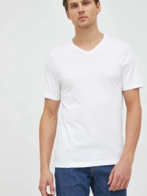 BOSS t-shirt bawełniany 3-pack kolor biały melanżowy 50475285