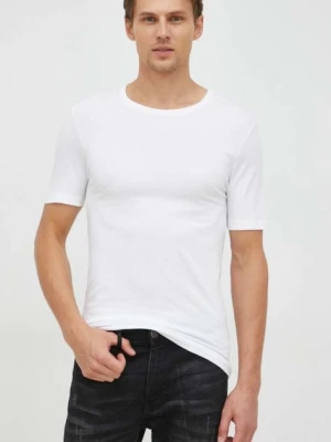 BOSS t-shirt bawełniany 3-pack kolor biały melanżowy 50475284