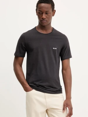 BOSS t-shirt bawełniany 3-pack męski gładki 50532468
