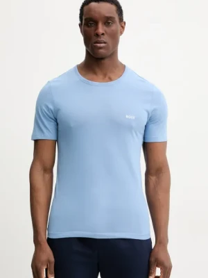 BOSS t-shirt bawełniany 3-pack męski kolor multicolor gładki 50532468