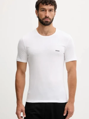 BOSS t-shirt bawełniany 3-pack męski kolor multicolor gładki 50532468