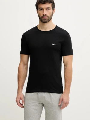 BOSS t-shirt męski bawełniany TShirtRN 3P Classic 3-pack