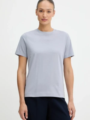 BOSS t-shirt bawełniany damski kolor niebieski 50457259