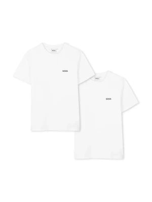BOSS t-shirt bawełniany dziecięcy 2-pack