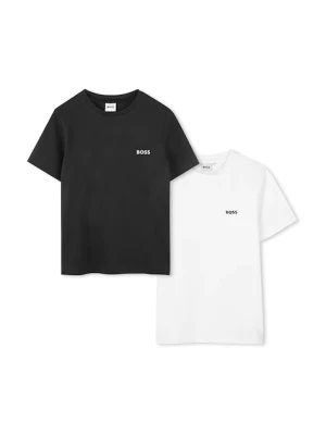 BOSS t-shirt bawełniany dziecięcy 2-pack