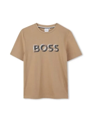 BOSS t-shirt bawełniany dziecięcy
