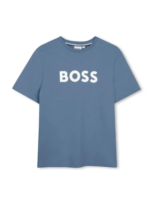 BOSS t-shirt bawełniany dziecięcy