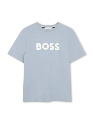 BOSS t-shirt bawełniany dziecięcy