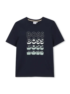 BOSS t-shirt bawełniany dziecięcy