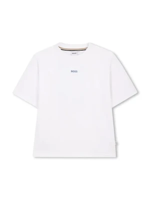 BOSS t-shirt bawełniany dziecięcy
