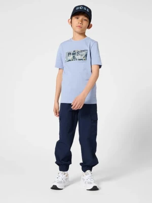 BOSS t-shirt bawełniany dziecięcy