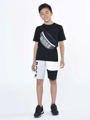 BOSS t-shirt bawełniany dziecięcy