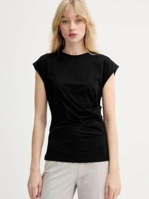 BOSS t-shirt bawełniany Epka czarny