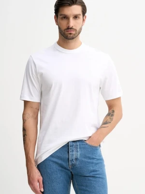 BOSS t-shirt bawełniany H-Taut 15 biały