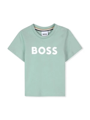 BOSS t-shirt bawełniany niemowlęcy