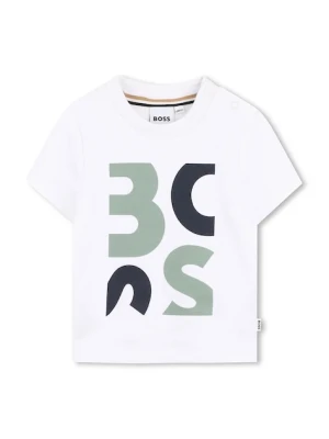 BOSS t-shirt bawełniany niemowlęcy