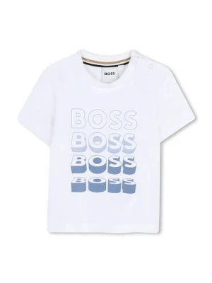 BOSS t-shirt bawełniany niemowlęcy