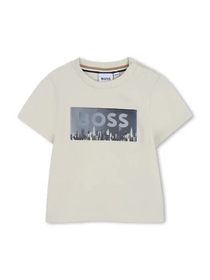BOSS t-shirt bawełniany niemowlęcy