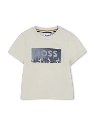 BOSS t-shirt bawełniany niemowlęcy