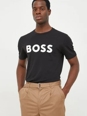 BOSS t-shirt bawełniany Thinking 1 Boss Orange