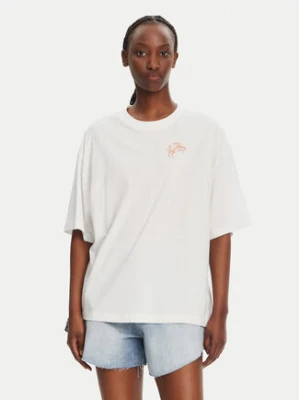 BOSS T-Shirt C_Eboyfriend_4 50540441 Biały Oversize