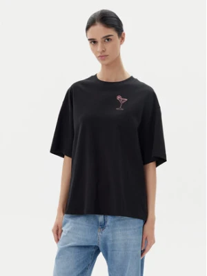 BOSS T-Shirt C_Eboyfriend_4 50540441 Czarny Oversize