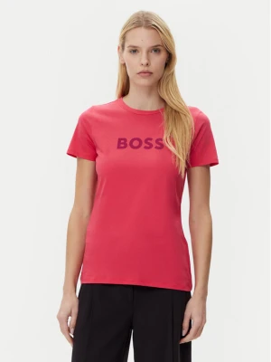 BOSS T-Shirt C_Elogo_5 50501139 Różowy Regular Fit