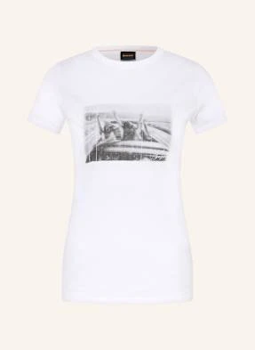 Boss T-Shirt Elogo weiss