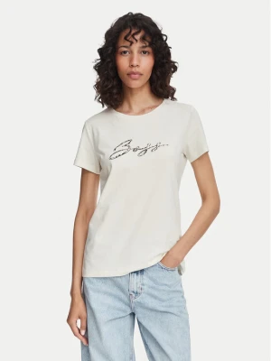 BOSS T-Shirt C_Elove_5 50566827 Beżowy Slim Fit