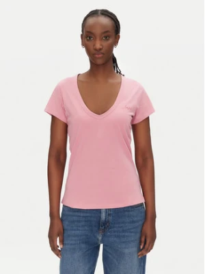 BOSS T-Shirt C_Eslane_4 50540432 Różowy Slim Fit