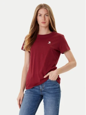 BOSS T-Shirt C_Esogo_3 50545288 Bordowy Regular Fit