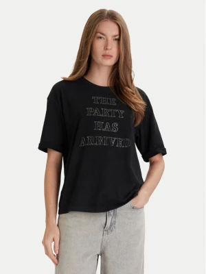 BOSS T-Shirt C_Evi_11 50549195 Czarny Relaxed Fit