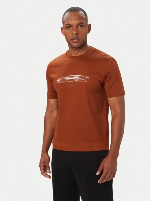 BOSS T-Shirt C-Taut 181 50570435 Brązowy Regular Fit