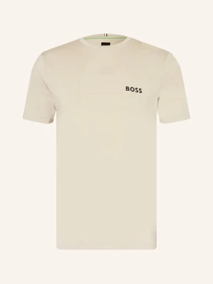Boss T-Shirt Check Toc beige